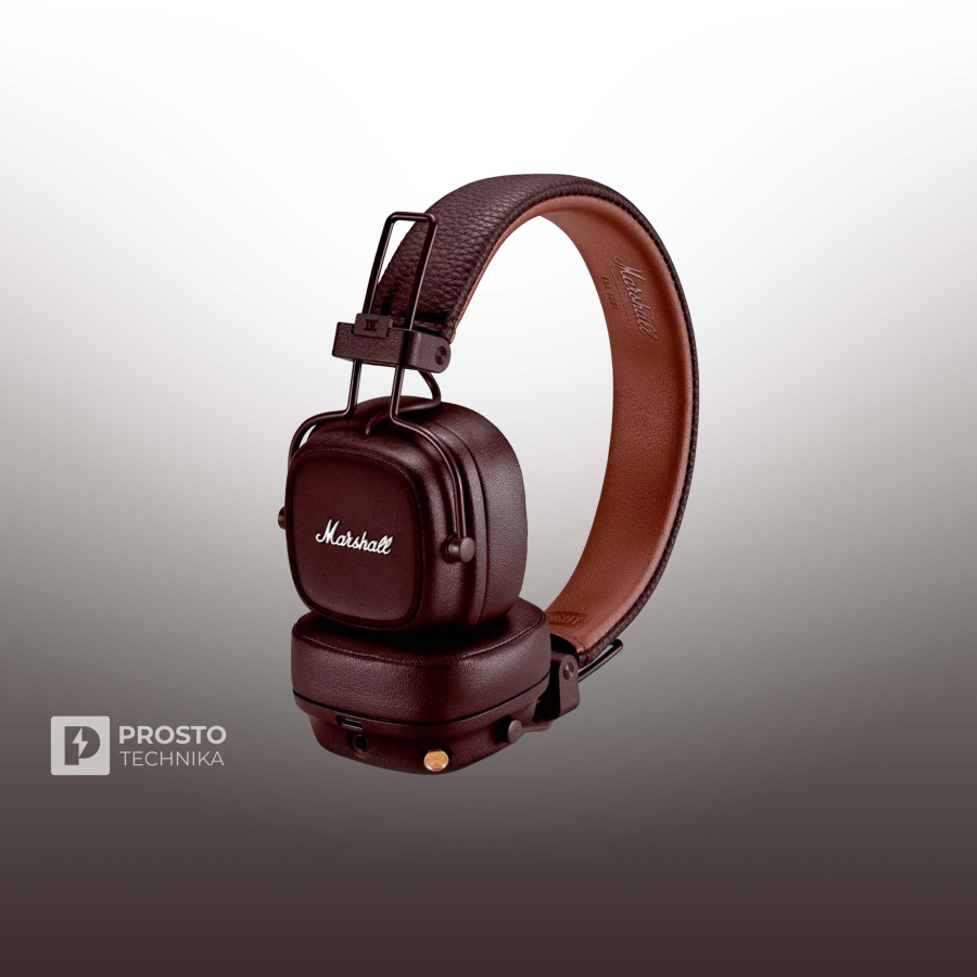 Беспроводные наушники Marshall Major V Brown